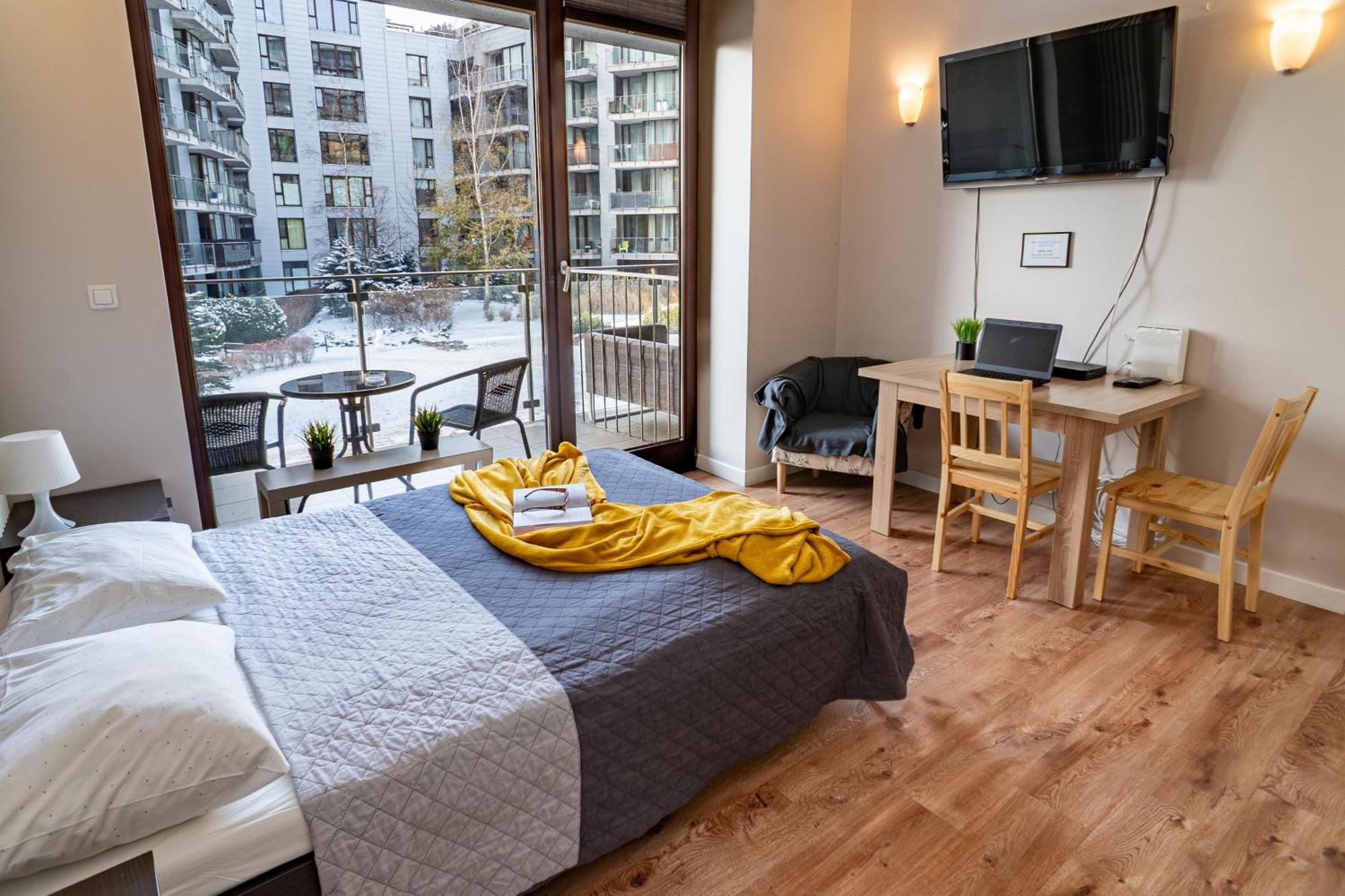 Apartamenty Triton Park Varşovia Exterior foto