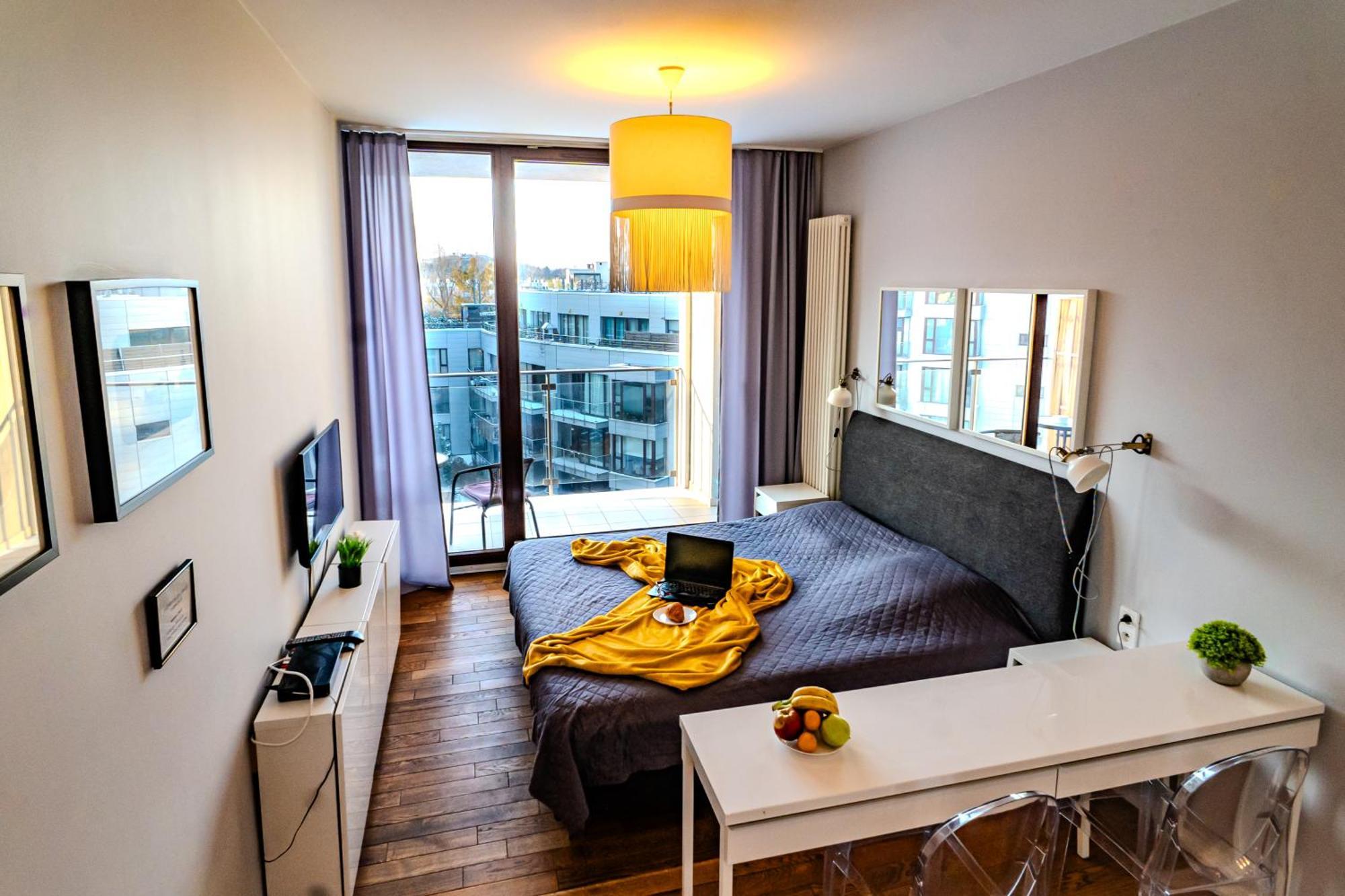 Apartamenty Triton Park Varşovia Cameră foto