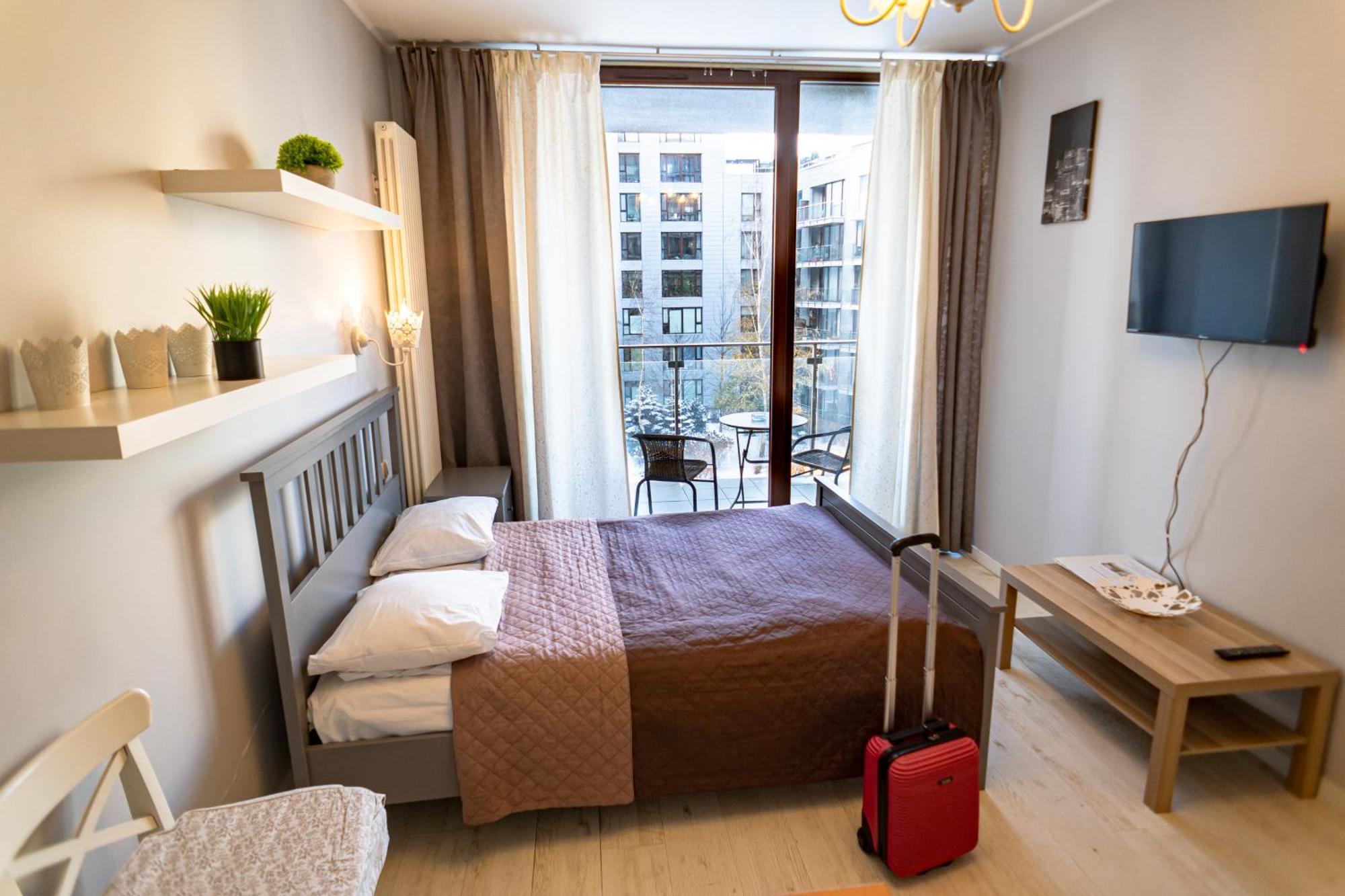 Apartamenty Triton Park Varşovia Cameră foto